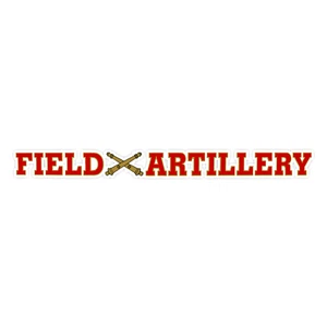 Field Artillery Army Window Strip Bumper Sticker Vinyl Soldier Decal 5" - Picture 1 of 3