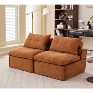 6 Seats Modular Sofa Armrests,At will DIY,Neck Pillow-Back Lounge Sofa Chair - Picture 1 of 146