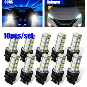 10X Super White 18SMD LED Reverse Tail Brake Signal Light Bulbs 6000K 3157 3156 - Bild 1 von 8