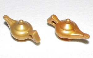 24742, lámpara milagrosa, lámpara de aceite, oro, árabe, egipcio - Imagen 1 de 4