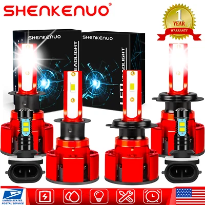 Kits de 6 faros LED blancos + faros antiniebla para Kia Sorento2006 2005 2004 Foto 1 de 4