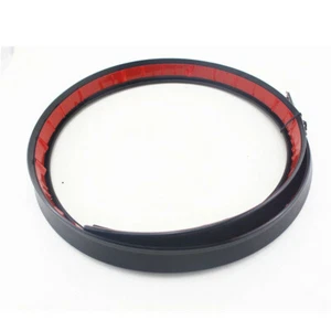 Car Trunk Rear Roof Boot Spoiler PU Racing Style Rear Wing Lip Trim Sticker 1.2M - Picture 1 of 12