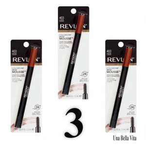 Mousse para cejas Revlon Colorstay 403 castaño rojizo, 0,07 OZ maquillaje para cejas LOTE 3 - Imagen 1 de 4