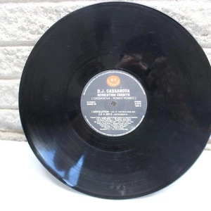 D.J. Cassanova Revolution Credits SINGLE 12" Vinyl Record VG+ - Picture 1 of 4