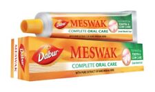 Dabur Meswak Oral Care Toothpaste - 100 g|pack of 12+12 free classic toothbrush