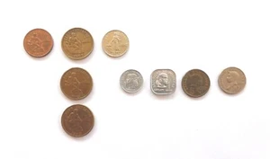 Philippine Coins-samples of centavos conversion to sentimos-1,5,10 denominations - Picture 1 of 2
