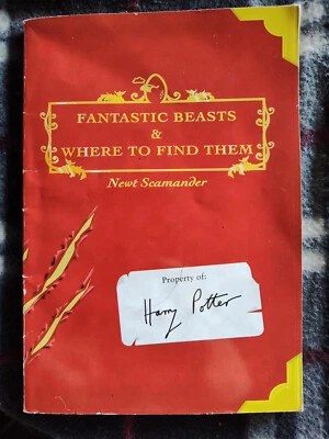 Fantastic Beasts and Where to Find Them, J.K. Rowling Collectible 1st US Edition - Image 1 of 4
