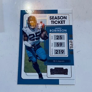 2021 Panini Contenders - James Robinson #45 - Football Tranding Card - Picture 1 of 2