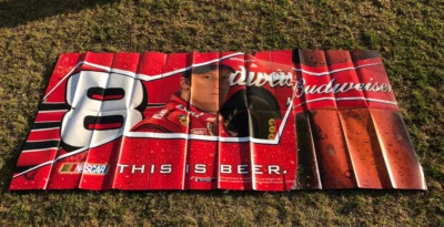 Dale Earnhardt Jr Billboard Sign POSTER-Large Billboard 4ft x 10ft - 3 Sheets - Image 1 of 4
