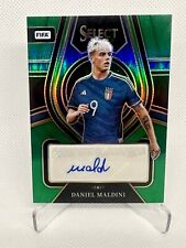 2022-23 Select FIFA Daniel Maldini Green Prizm  Auto #2/5