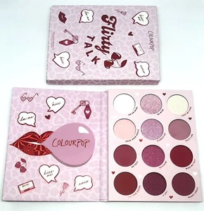 Colourpop FLIRTY TALK Valentines Day Eyeshadow Palette Authentic & New In Box - Picture 1 of 8