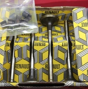 Set 4 valvole aspirazione Renault 77 01 458 192 - Set 4 valves Renault - Picture 1 of 1