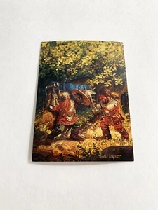 Hammer und Axt 1994 Comic Bilder Hildebrandt Flights of Fantasy Karte # 87 - Bild 1 von 2