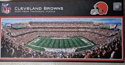 Masterpieces * NFL * Cleveland Browns * 1000 Piece * Stadium Puzzle * New * - Image 1 of 4