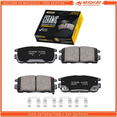 Pastillas de freno traseras de cerámica para Chevy Equinox GMC Terrain Saturn Vue Pontiac Torrent Foto 1 de 4