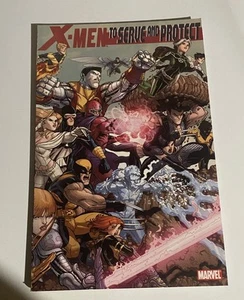 MARVEL Comics  X-MEN - TO SERVE  AND PROTECT Softcover TPB THOR & SPIDER-MAN - Picture 1 of 2
