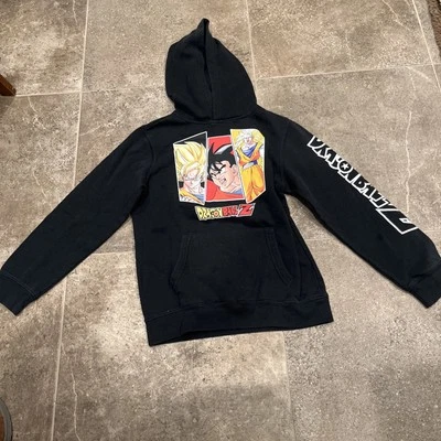 DRAGONBALL Z HOODIE / 男孩 / 中号 / 袋鼠口袋 / 黑色 / 长袖 — 第 1/4 张图片