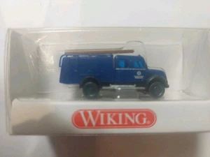 Wiking N 938 02 26 THW Modellauto Einsatzfahrzeug Magirus 100 D7  1:160 - Bild 1 von 3