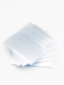 500pz Capsule Termorestringenti Trasparenti per Guarnizione Bottiglie - 34x50mm - Foto 1 di 3