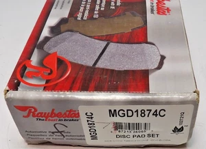 Raybestos MGD1874C R-Line Ceramic Brake Pad Set Rear For 16-21 Mazda 6 New - Picture 1 of 7