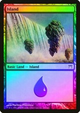 Island (291) FOIL Champions of Kamigawa NM Basic Land MAGIC MTG CARD ABUGames