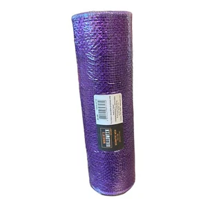 Maker’s Halloween Decor Decorative Mesh Purple 10” X 30ft 2019 Crafting New - Picture 1 of 1