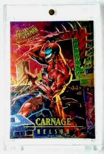 1995 Spider-Man Masterpieces Card 2 CARNAGE. - Picture 1 of 2