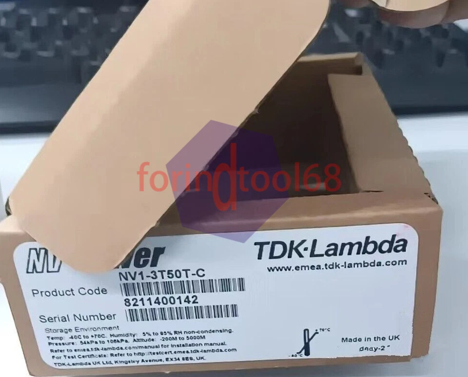 ONE NEW TDK-Lambda NV-175 NV1-3T50T-C switching power supply 12V 5V-12V - Image 1 of 1