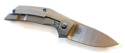 Reate Knives T2500 Titanium Diamond Texture M390 Tashi Bharucha Discontinued - Image 1 of 4