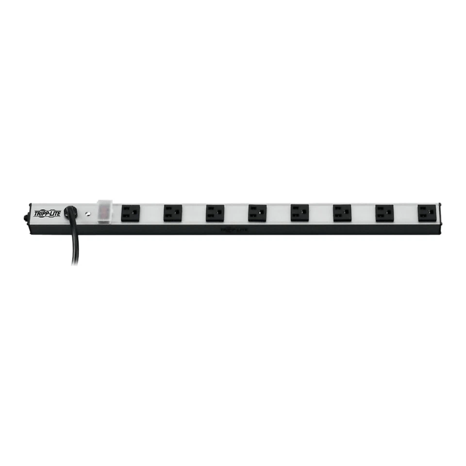 Tripp Lite Vertical Power Strip, 8 OUTLETS, 15 FT Cord, Silver - Image 1 of 2