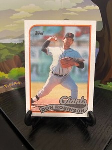 1989 Topps Don Robinson #473 Baseball Card