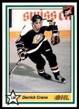 1990-91 7TH INNING SKETCH OHL DERRICK CRANE LONDON KNIGHTS #130