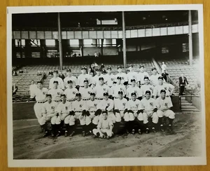 1936 NEW YORK YANKEES Team 8X10 Foto Joe DiMaggio Rookie World Series Champs - Bild 1 von 1