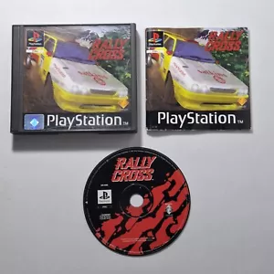 Rally Cross Playstation 1 PS1 With Manual Multilanguage PAL - Foto 1 di 11