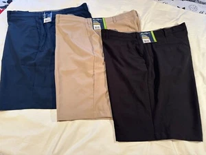 Pantaloncini BEN HOGAN da uomo UPF50-WickIng-9"-PERFORMANCE-Taglia 44-Nero-Marrone-Navy-NUOVI CON ETICHETTE - Foto 1 di 19