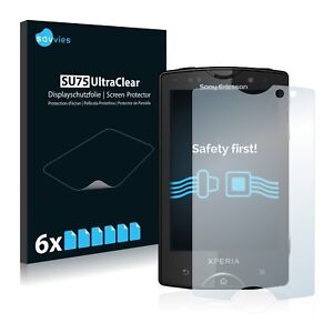 6x Screen Protector for Sony Ericsson Xperia Mini Pro SK17i Protective Film