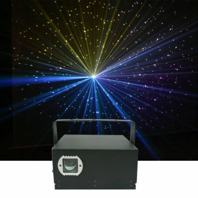 Waterproof RGB Meteor Storm Laser Light DMX Party Outdoor Wedding Stage Lighting - Image 1 of 4