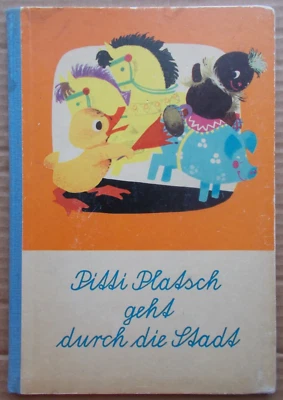 Vintage German Childrens music Book; 1968; "Pitti Platsch geht durch die Stadt" - Image 1 of 4