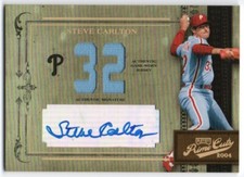 2004 Prime Cuts II Signature Material Number 99 Steve Carlton GU Auto 07/32