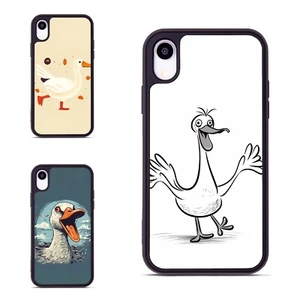 Funny Duck Goose Laughter For iPhone SE4 16E XS XR Max 6 7 8 Plus Universal Case - Picture 1 of 25