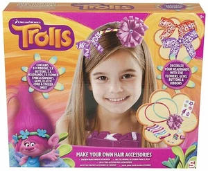 Trolls Make Your Own Haarschmuck Set Brandneu! Ab 5+ Jahren Sambro - Bild 1 von 3