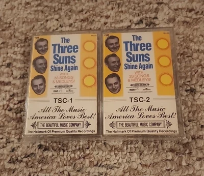 The Three Suns Shine Again : Audio Cassette Tape 1991 RCA Sealed With Wear - Image 1 of 4