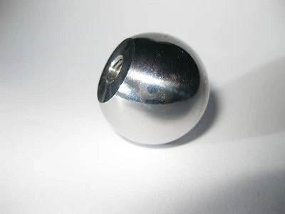 RST 2X Edelstahl Kugelknopf 25Mm M6 Gewinde Polierte Oberfläche Griff Steuerhebel