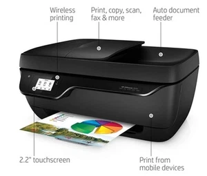 HP OfficeJet 3830 All-in-One Touchscreen Wireless Printer. Factory Sealed - Picture 1 of 3