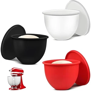 Silicone Liners for Kitchenaid 5 Quart Stand Mixer, 3 Liners with Lids, Repla... - Bild 1 von 8