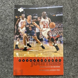 Michael Jordan #11 - 1997 Upper Deck - Championship Journals - 1993 ECF - Bulls - Picture 1 of 2
