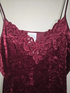 Secret Treasures Velour Loungewear Gown Whimsigoth Romantic Coquette Dark Fem - Picture 1 of 9