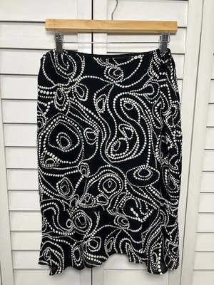 Chico’s Ruffle A-Line Ruffle Rayon Skirt Women’s Size 2 (US Size Large 12) - Image 1 of 4