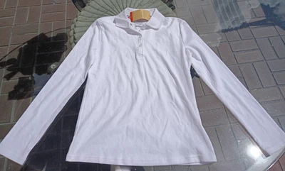 Camisa Uniforme Escolar Unisex French Toast - Talla 14/16 - Blanca - Abotonada Foto 1 de 4