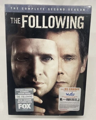 The Following: the Complete Second Season 2 (DVD 2014) BRAND NEW FACTORY SEALED! - Image 1 of 2